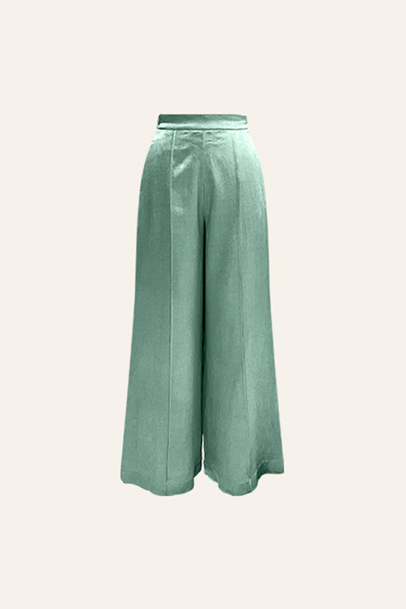 Molly Pintuck Pants in Duckegg Blue