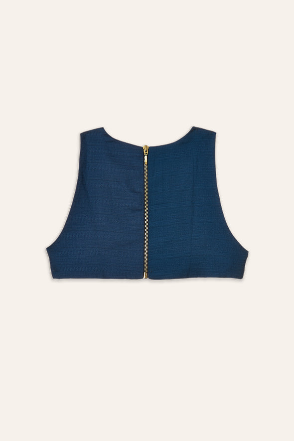 Olympian Cropped Bust Top
