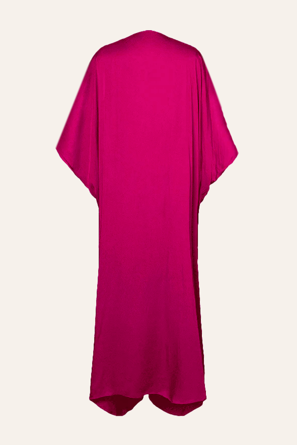 Regal Kaftan in Hot Pink