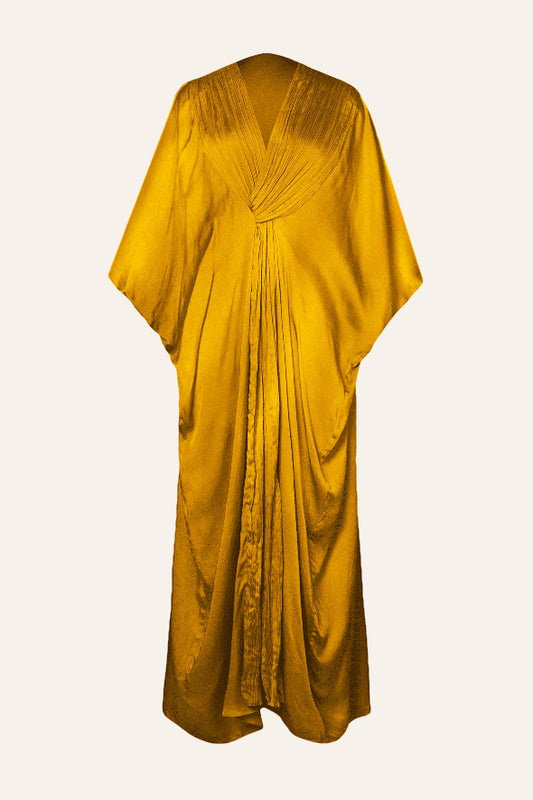 Regal Kaftan in Mustard