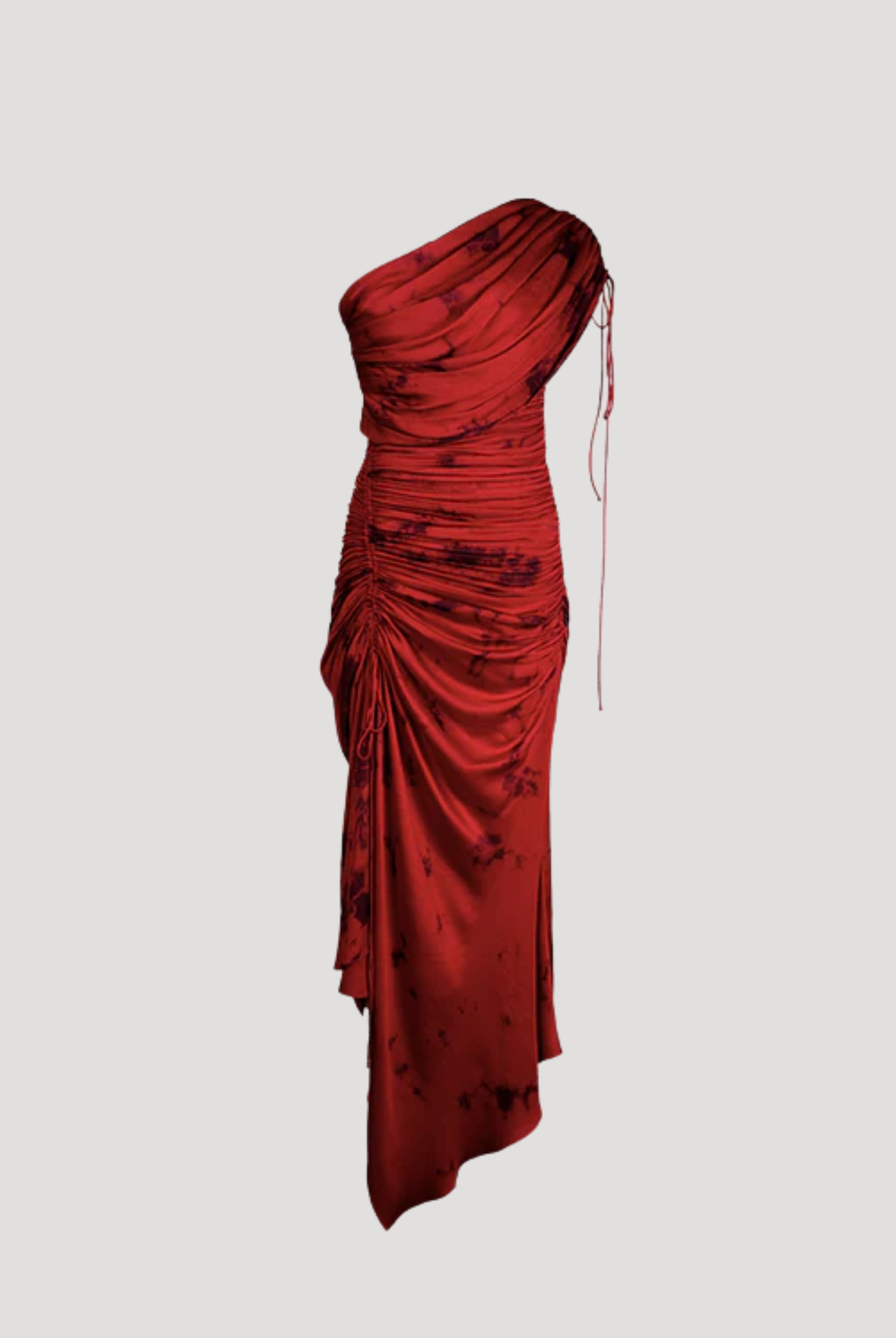 Flatlay front image of Rosie Draped Dress 