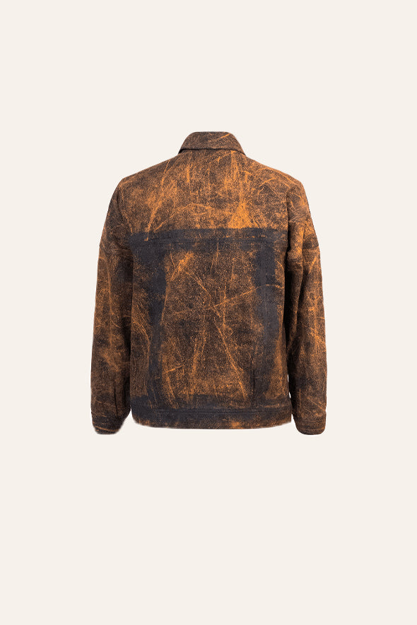 Rust Grunge Jacket