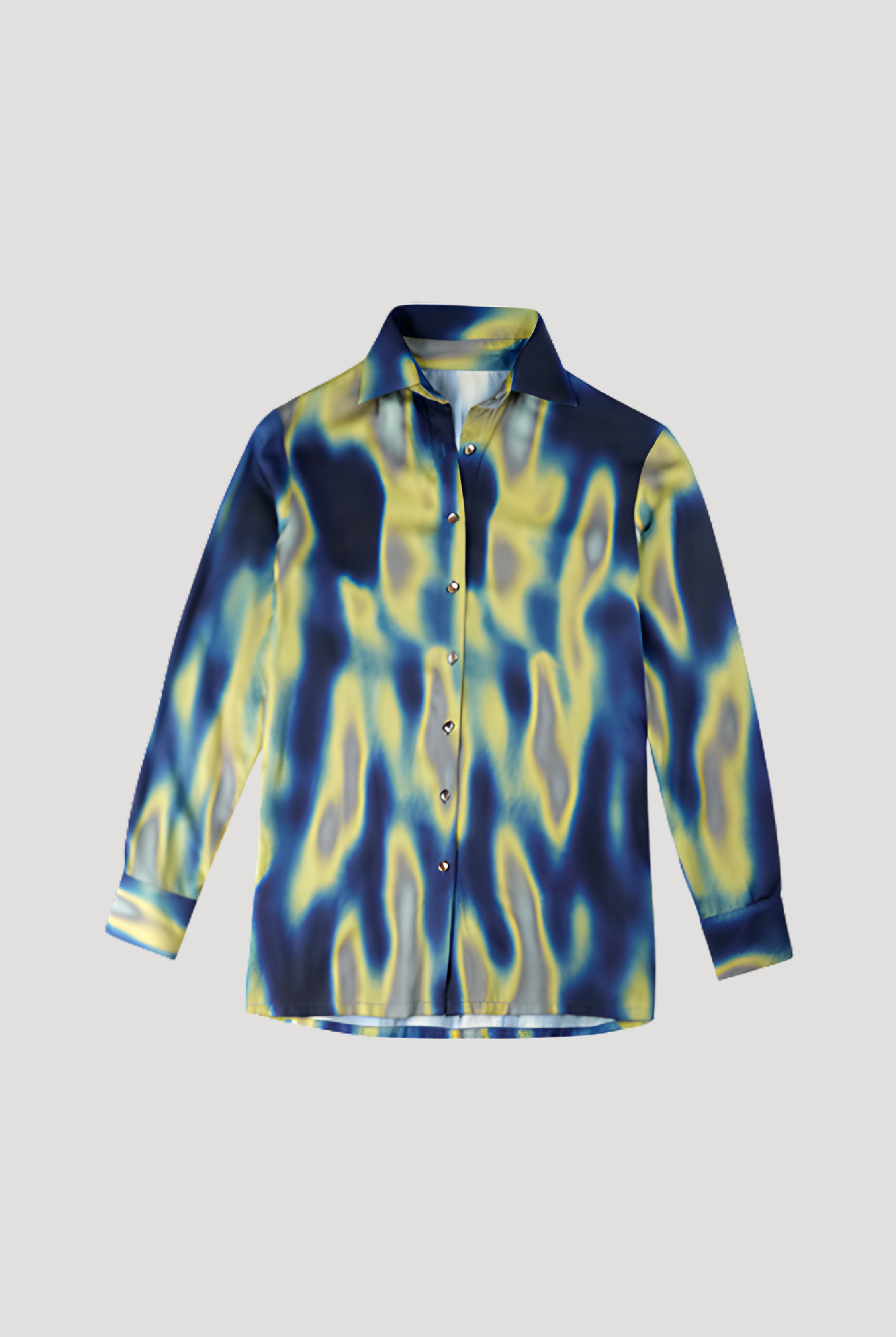 Seltzer Shirt in Psychedelia Print
