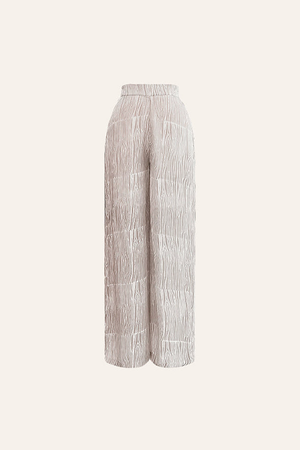 Stripe Satin Kiah Pants