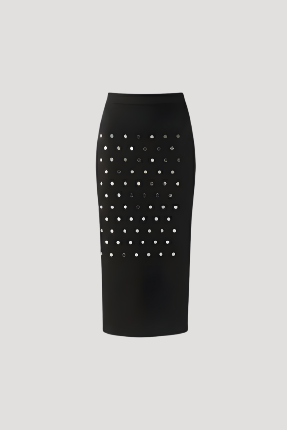 Black Constellation Skirt