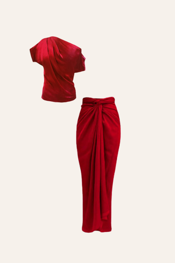 Maya Set in Red