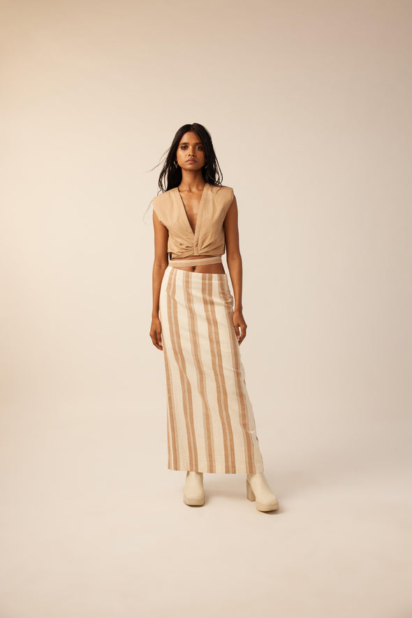 Sunkissed sands crop top
