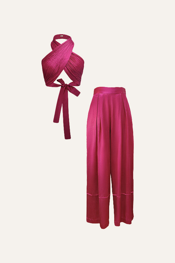 Passion Berries pink women cords set