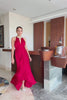 Nriti Shah in Desire Halter Dress in Red by Aroka. Designed for celebrations, soirées, proposals, and every moment that calls for modern glamour.