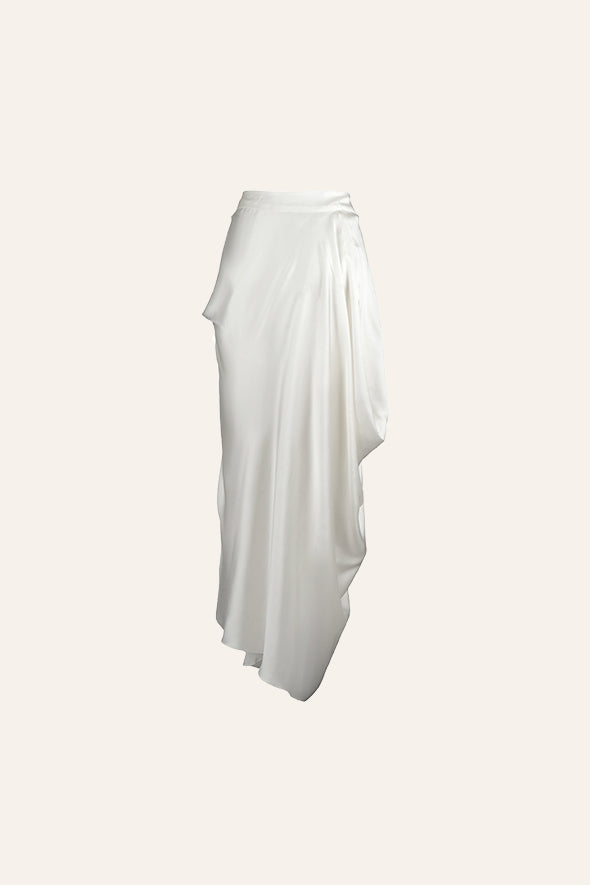 Showgirl Skirt in Off White