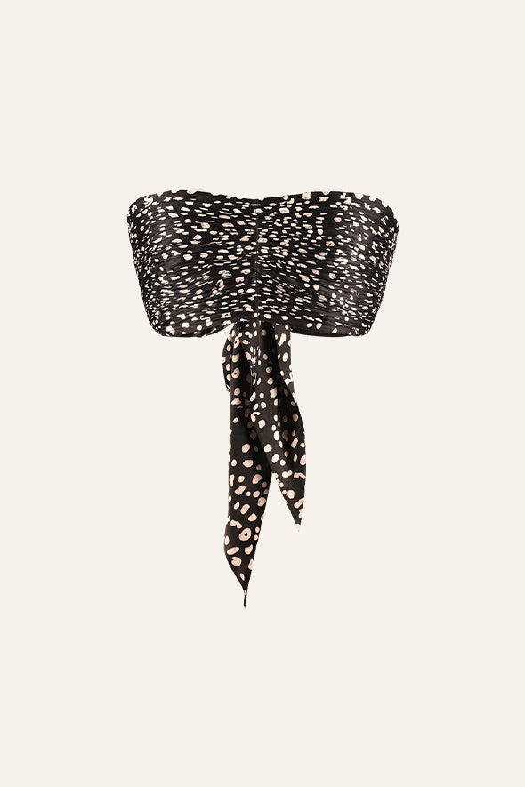 Verve Bandeau Top in Phantasmagoria Print