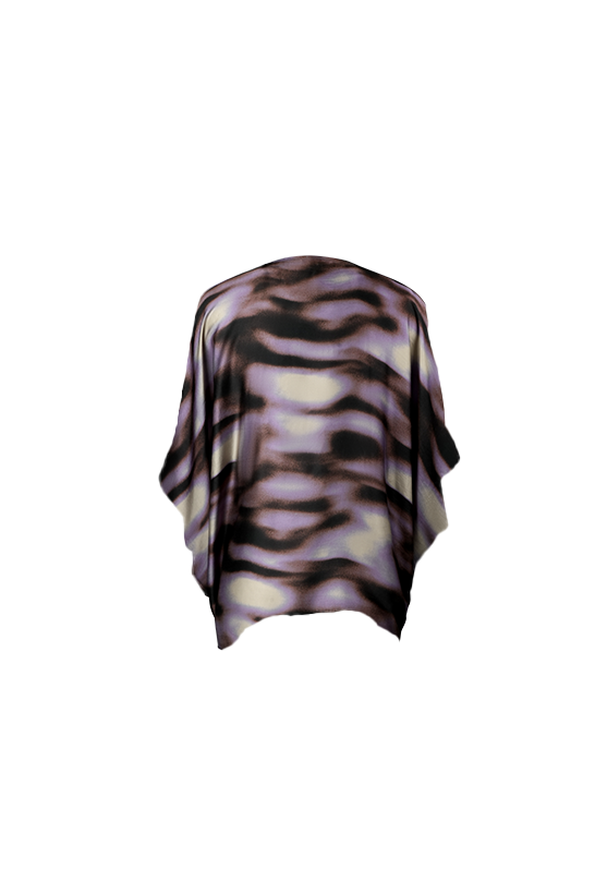 Krystallo Kaftan in Afterglow Print