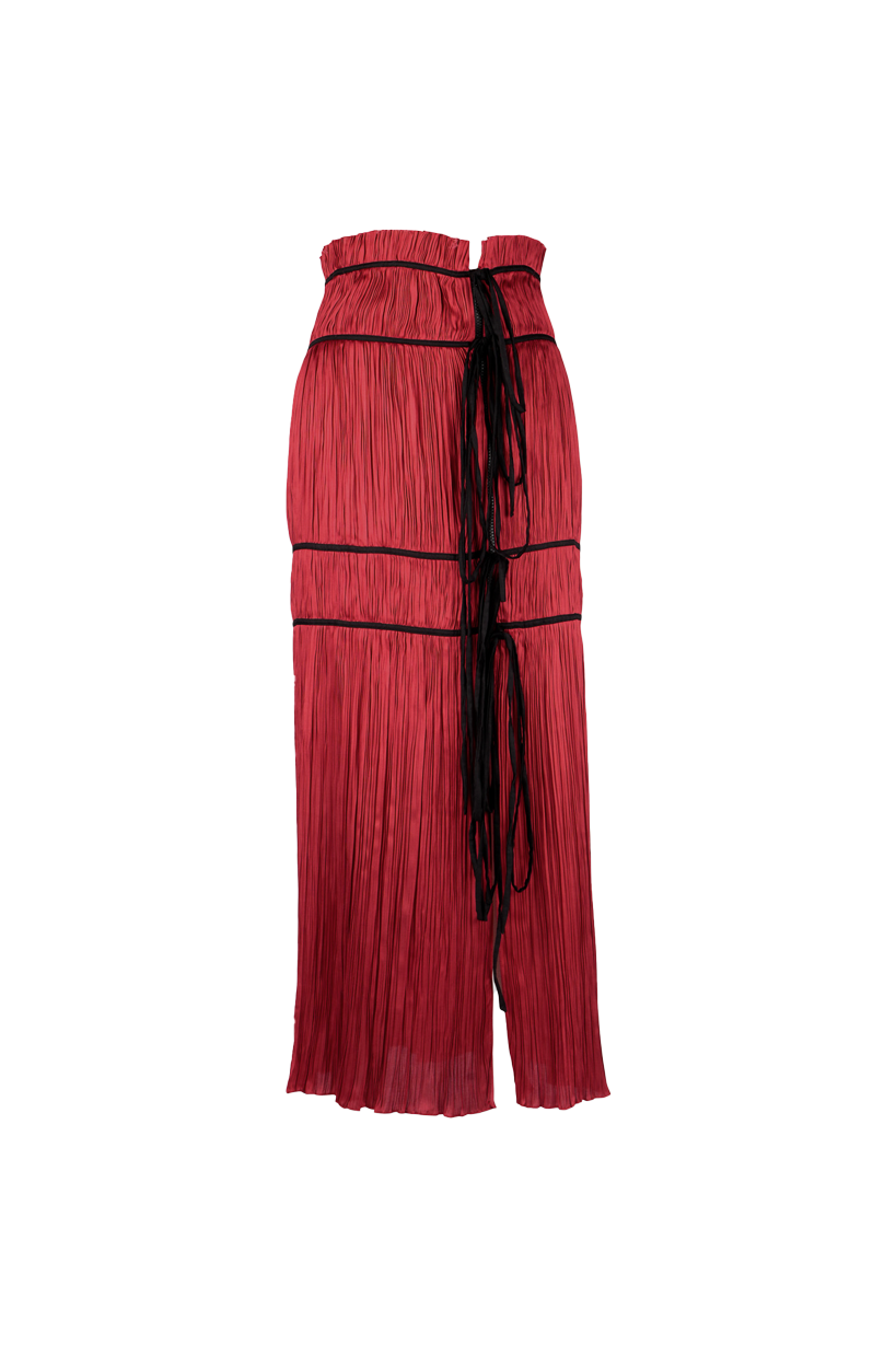 Amour Skirt in Ruby