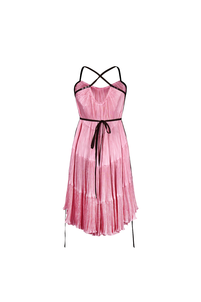 Paloma Dress in Pink Clay