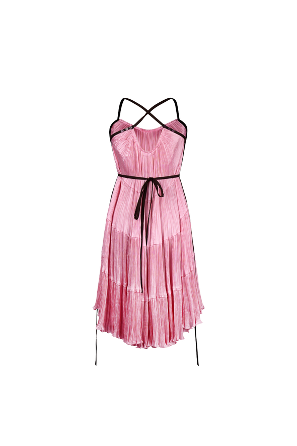 Paloma Dress in Pink Clay
