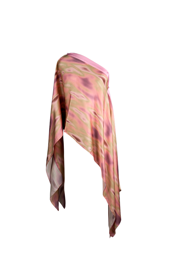 Soar Kaftan in Serotonin Print