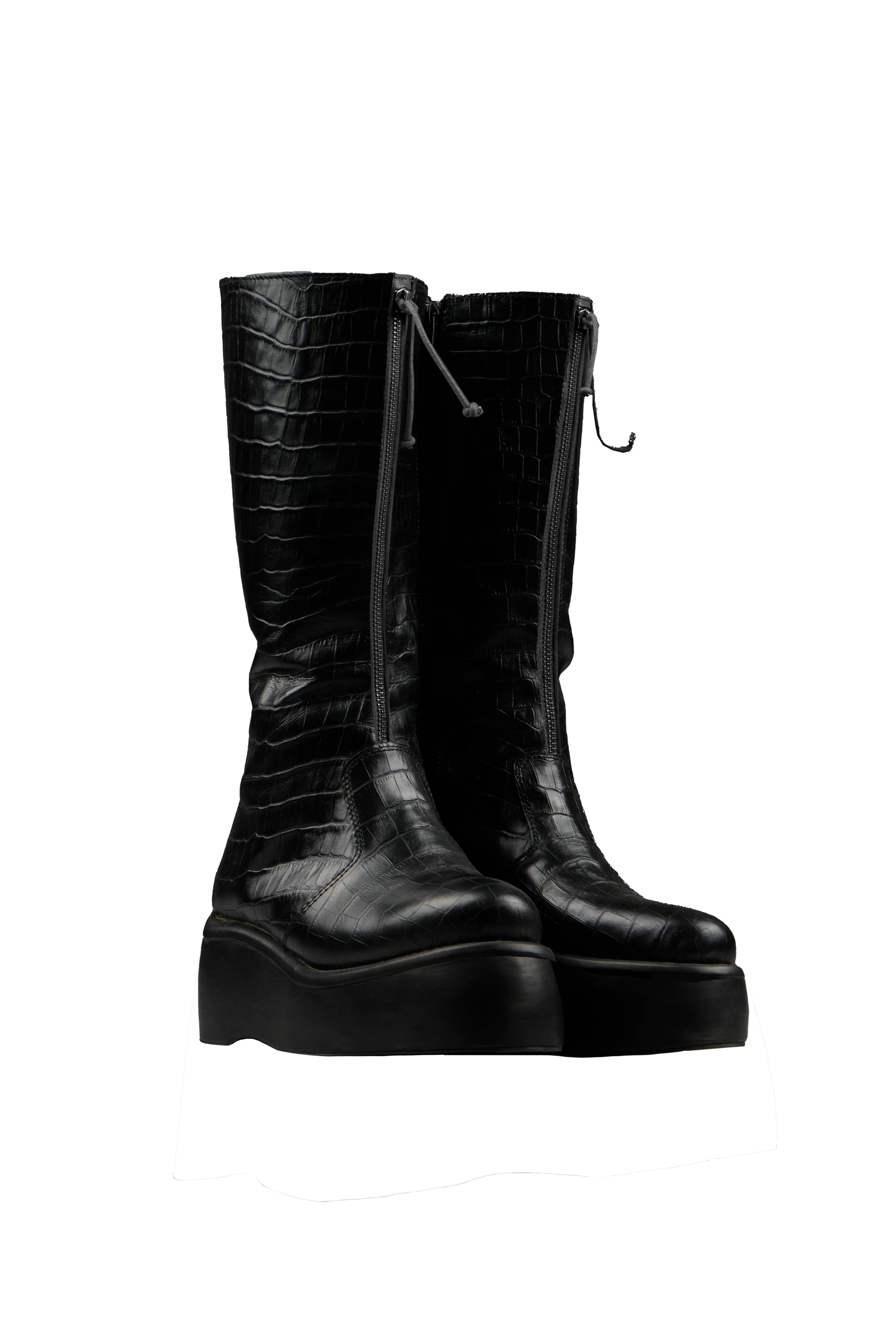 2 inch platform boots deals