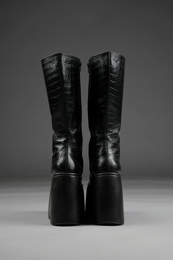 Crocodile discount platform boots