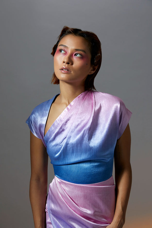 Candice draped dress