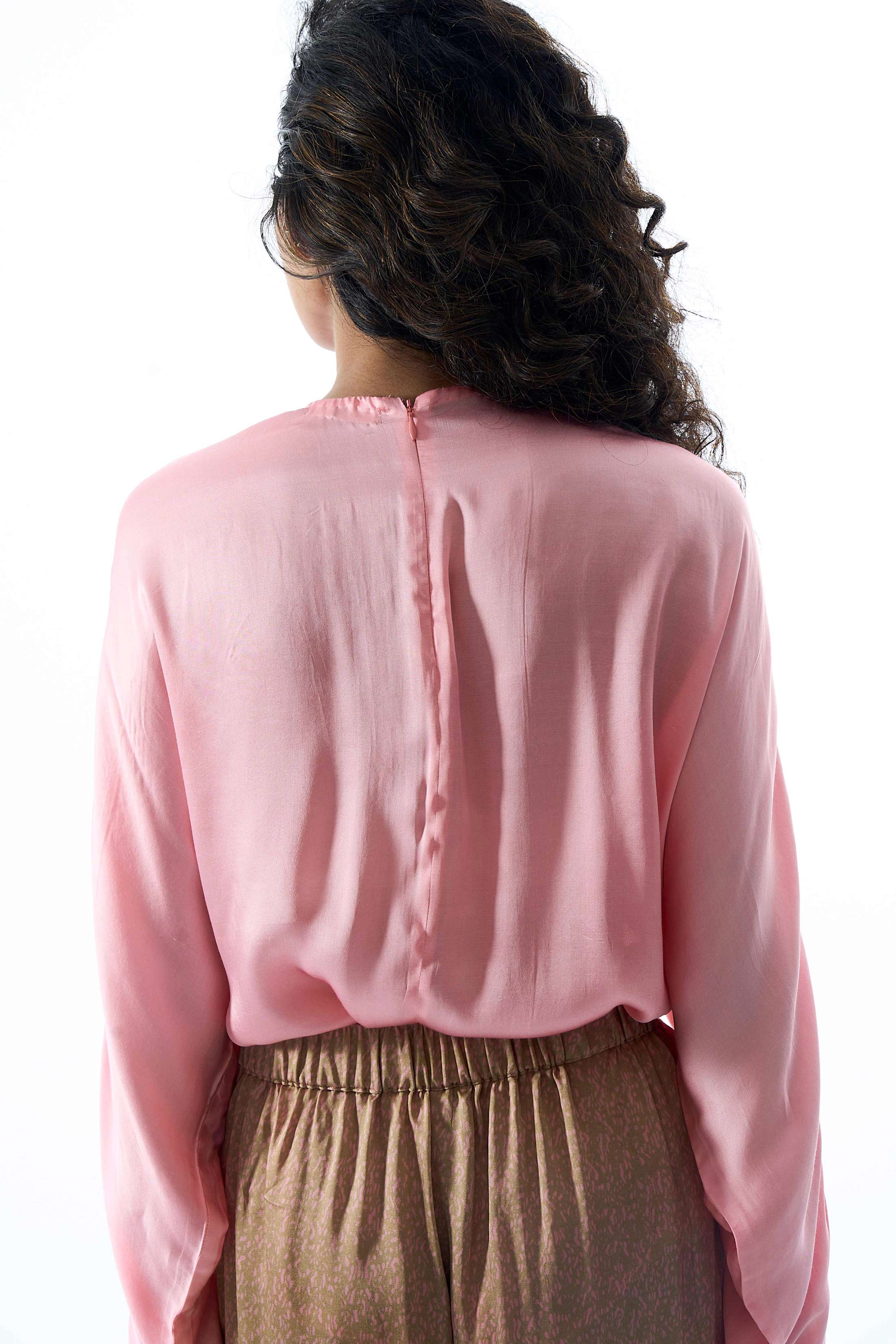 Rosé Blouse in Pink