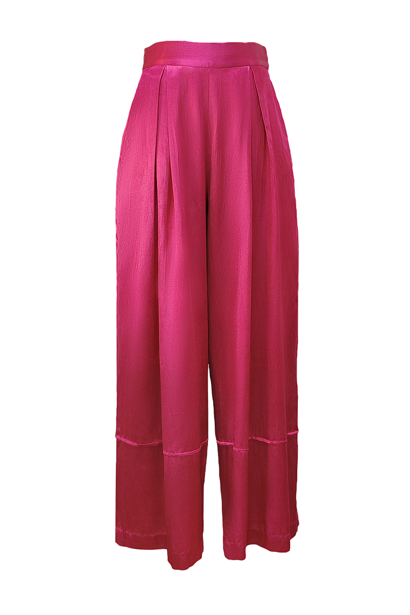 Boulevard Pleated Pants – Āroka