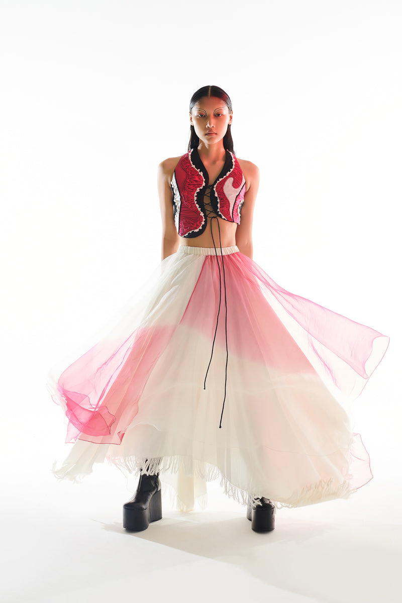 Dimension Asymmetric Skirt