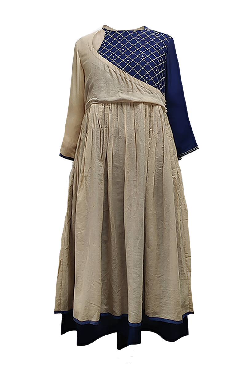 Indigo Anomaly - Beige Dress
