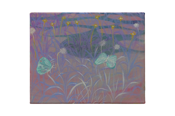 Iridescent morning
