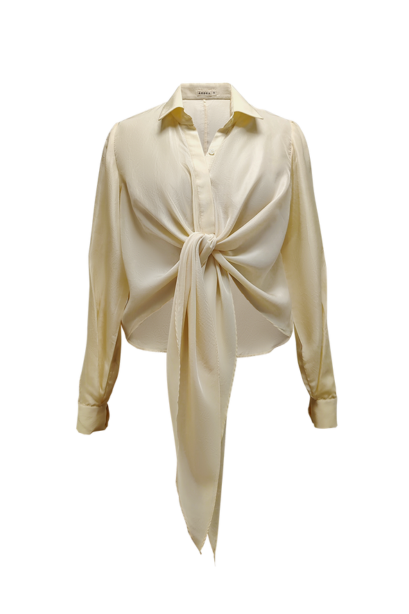 Monotony Shirt with tie-up