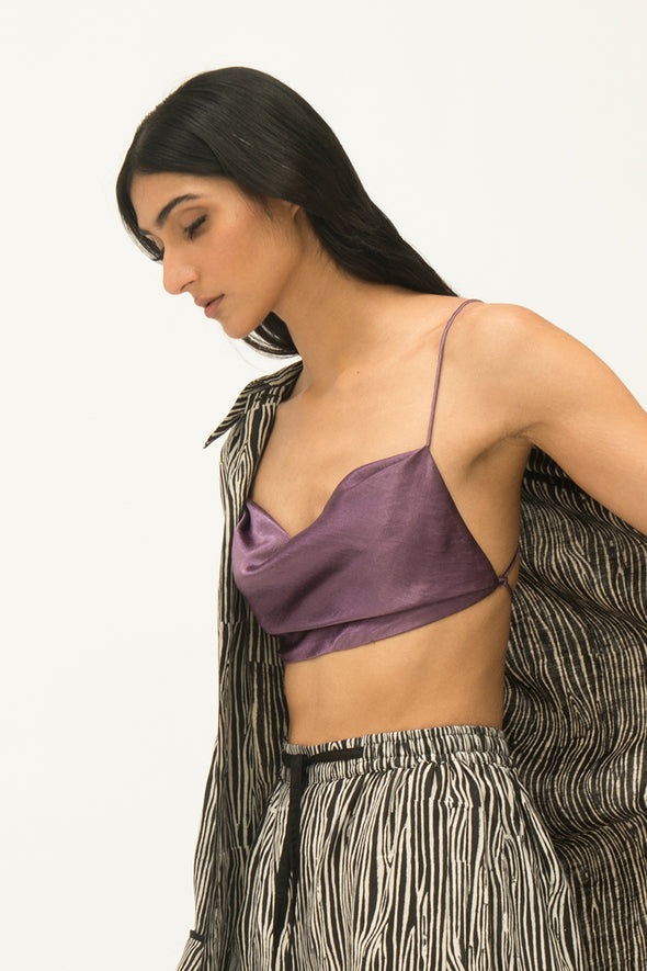Periwinkle Crop Top