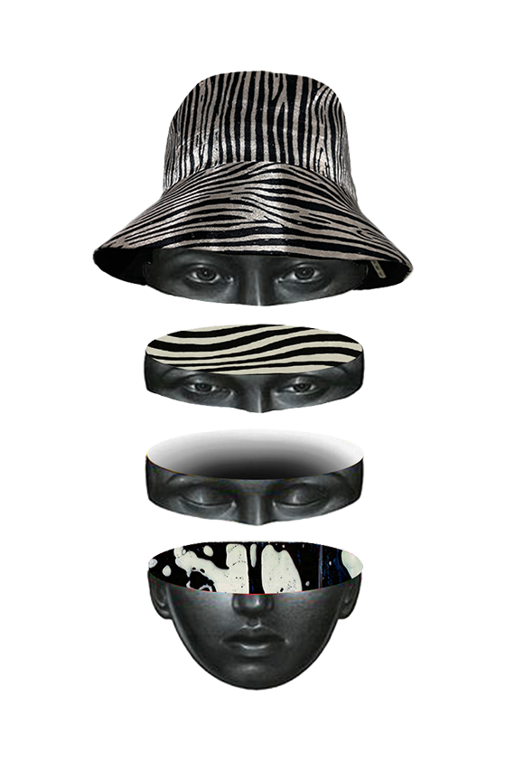 Harmonize camo bucket hat