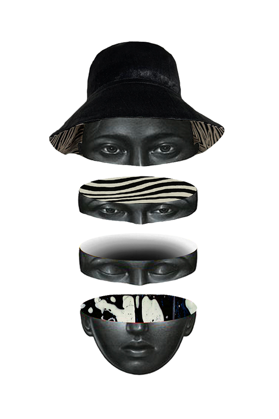 Harmonize camo bucket hat