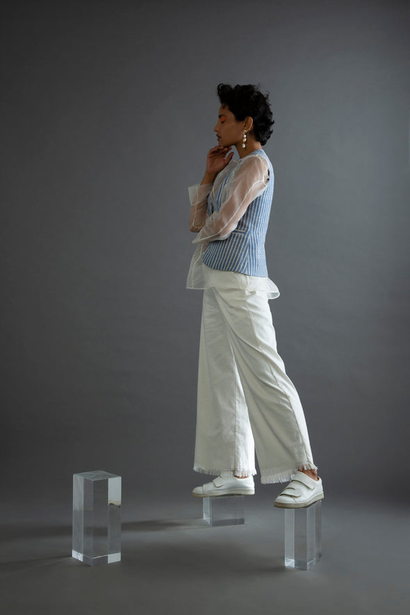 Organza Full Sleeve Top