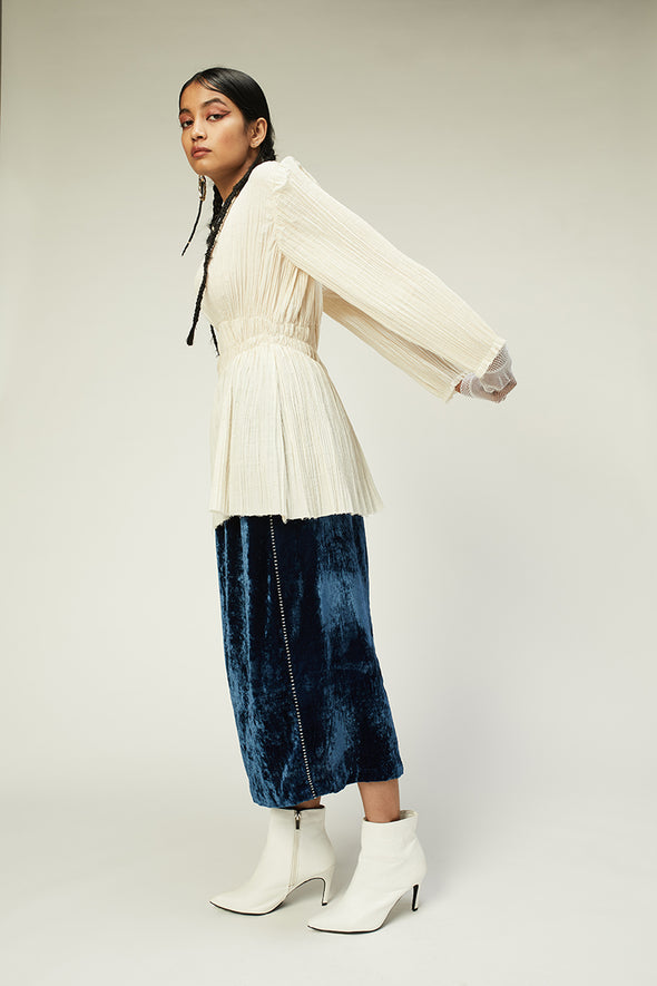 velvet calypso skirt