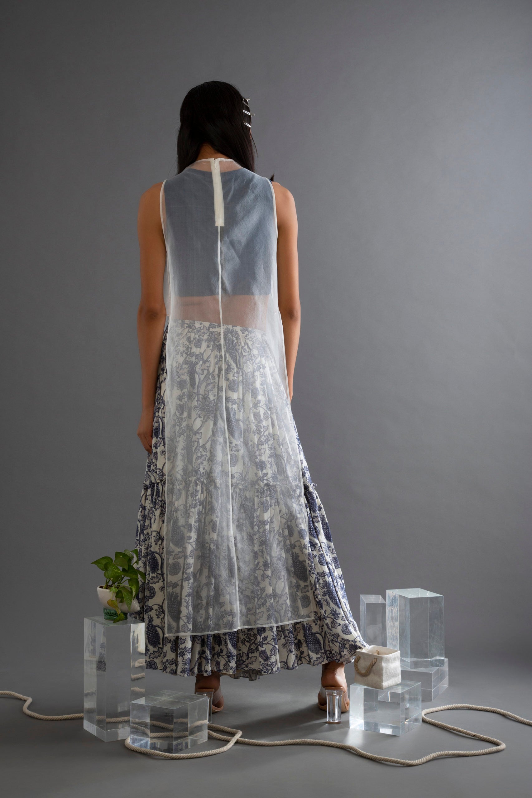 White Organza Jacket